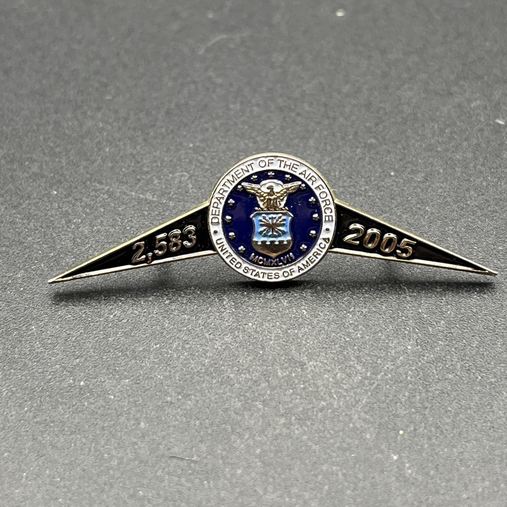 2005 Department Of The Air Force United States Of America Lapel Hat Pin